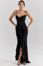 Ruched Wedding Guest Dress – Elegant Occasion Dress | Meave & Ivy