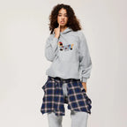 Embroidered Dachshund Hoodie – Women's Cosy Dog Hoodie
