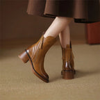 Women's Zip Boots – Soft Support for Every Step in Black or Brown