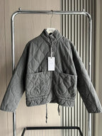 Quilted Everyday Jacket with Pocket Detail & Drawstring Waist