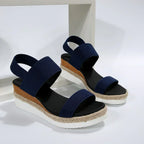 Double-Strap Espadrille Sandals – Summer Flatform Sandal | Meave & Ivy