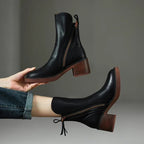 Women's Zip Boots – Soft Support for Every Step in Black or Brown