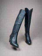 Classic Black Ankle Boots - Autumn Leather-Style