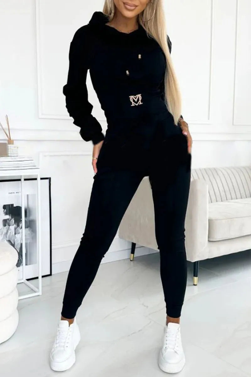 Hooded Lounge Co-Ord Set – Relaxed Two-Piece Tracksuit | Meave & Ivy