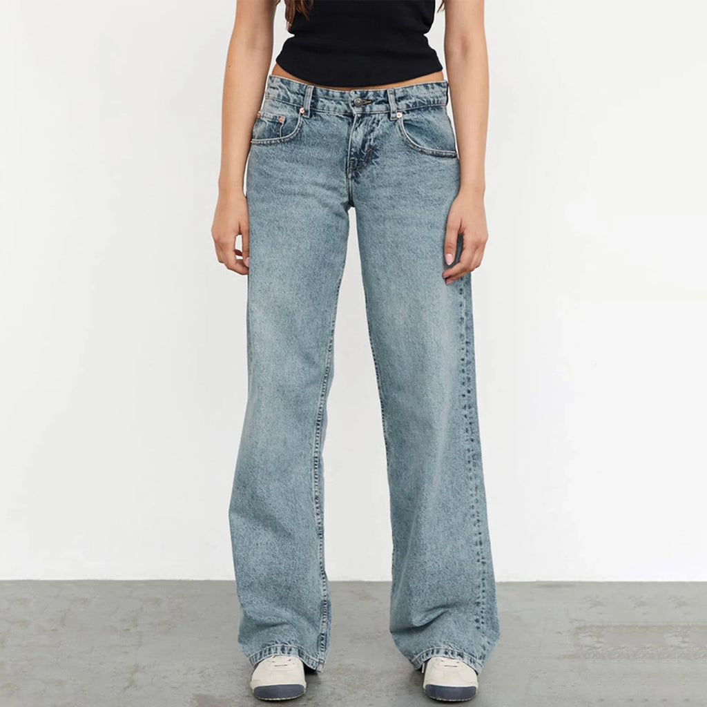 Classic High Waist Wide Leg Jeans – Timeless Relaxed Denim