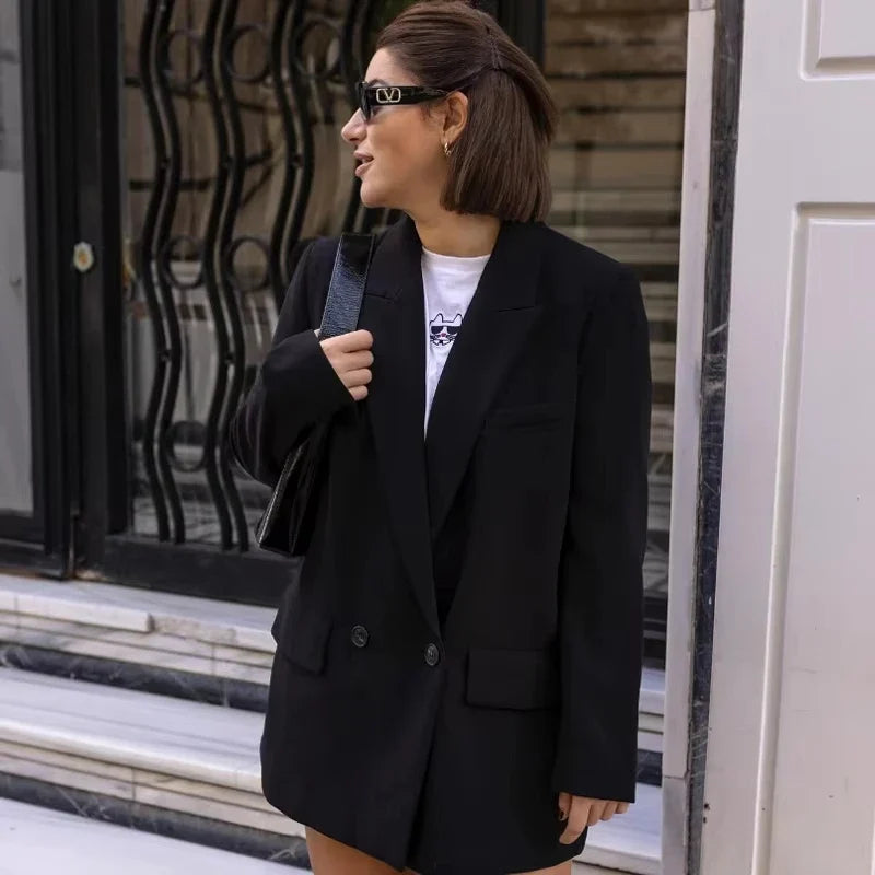 Classic Structured Blazer – Office Tailored Jacket | Meave & Ivy