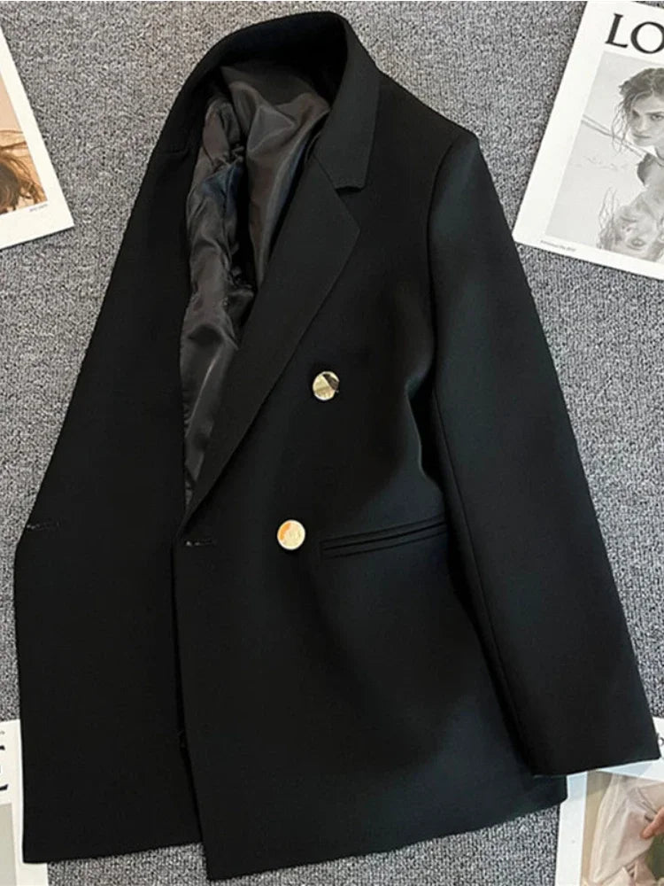 Double-Breasted Blazer – Refined Structured Tailoring | Meave & Ivy