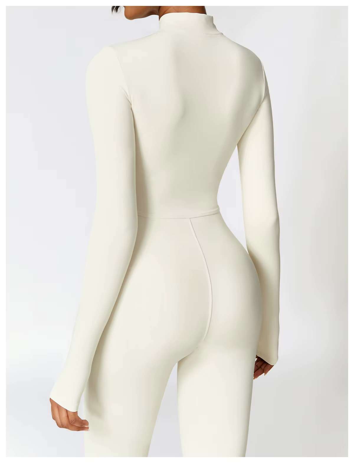 Women's Fleece Lined Winter Jumpsuit – Warm Stretch One-Piece