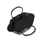 Luxury Tote Bag with Gold Clasp – Timeless Structured Handbag