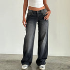 Classic High Waist Wide Leg Jeans – Timeless Relaxed Denim