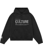 Rhinestone Statement Hoodie – 'For The Culture' Urban Hoodie