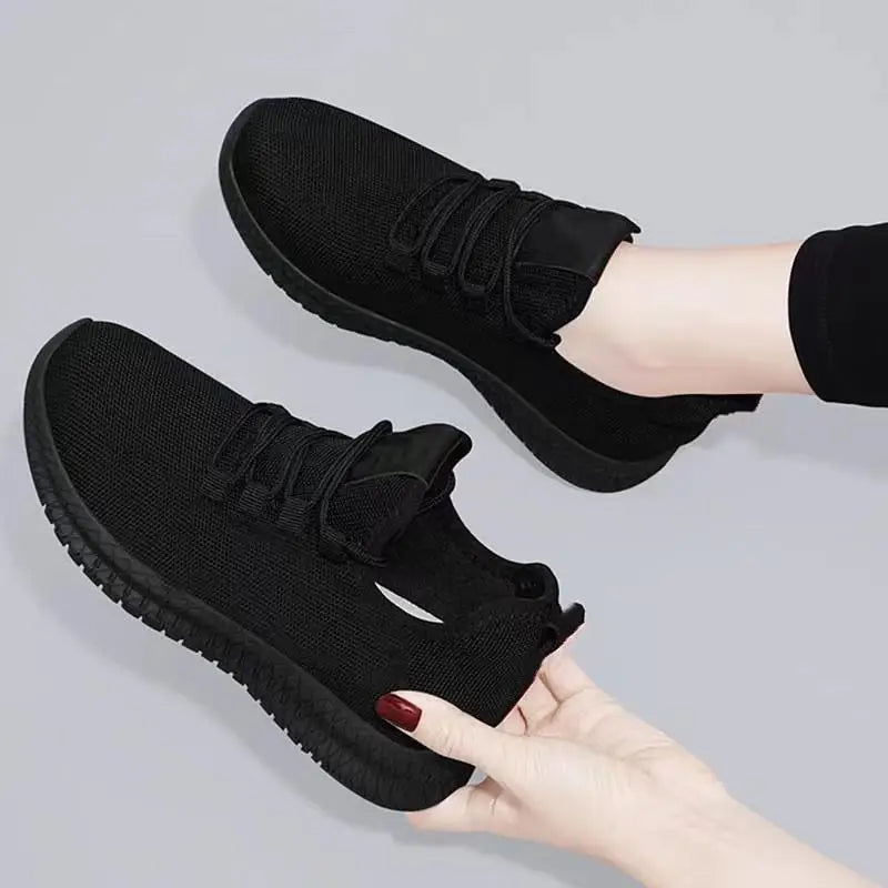 Black Platform Sneaker – Elevated Street Style Trainer | Meave & Ivy