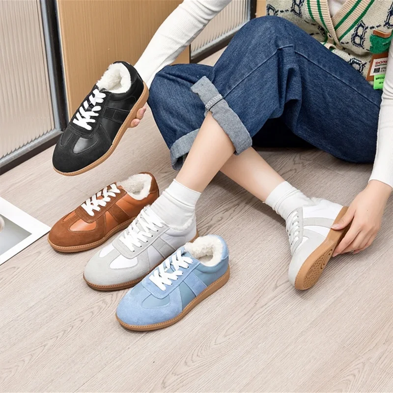 Leather Flatform Sneakers - Luxury Everyday Trainers | Meave & Ivy
