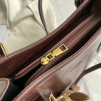 Women's Tote Bag with Bunny Charm – Spacious Everyday Shoulder Bag