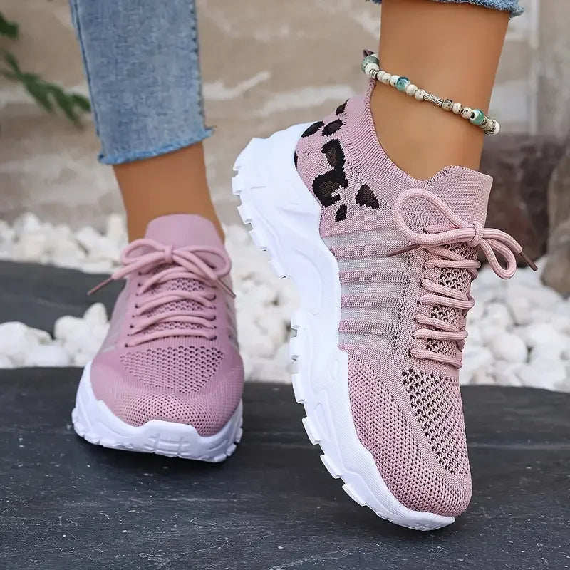 Leopard Print Sneaker – Wild Print Casual Trainer | Meave & Ivy