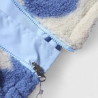 Women's Jacket – Warm Elegant Layering in Black White or Blue White