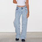 Classic High Waist Wide Leg Jeans – Timeless Relaxed Denim