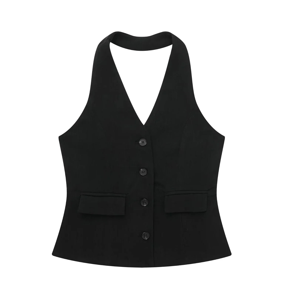 Halter Blazer Vest & Trouser Co-Ord Set – Tailored Suit | Meave & Ivy