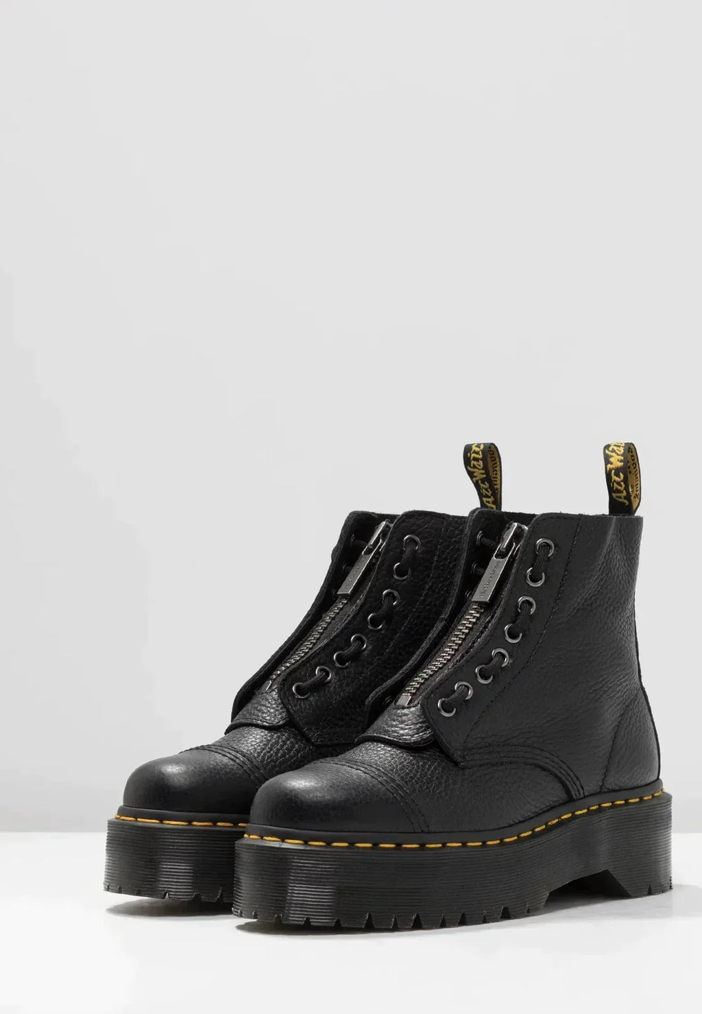 Chunky Zip-Up Boots – Edgy Platform Boots