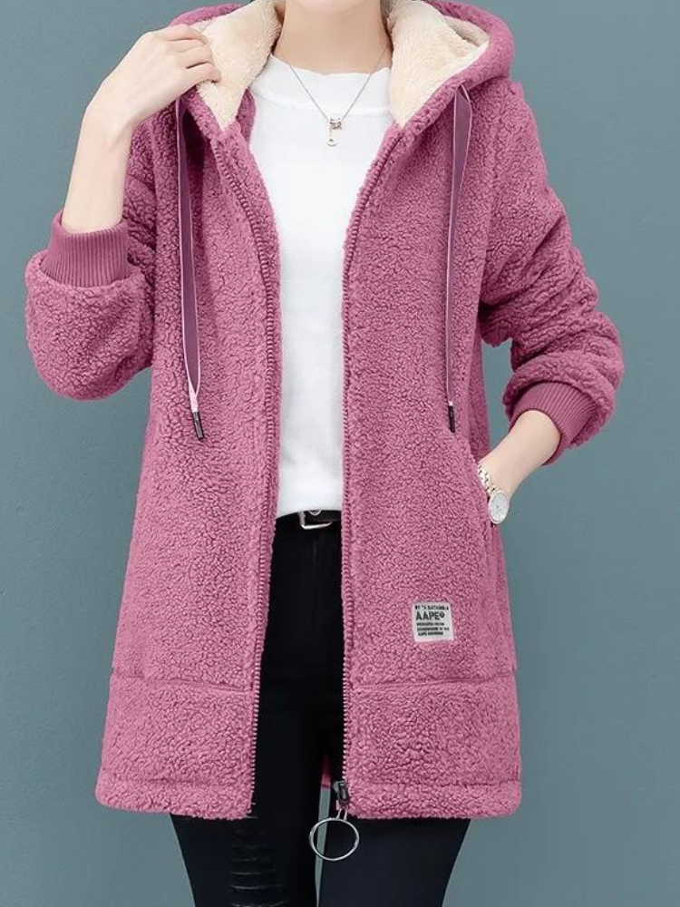 Hooded Teddy Jacket – Ultra-Soft Everyday Warmth