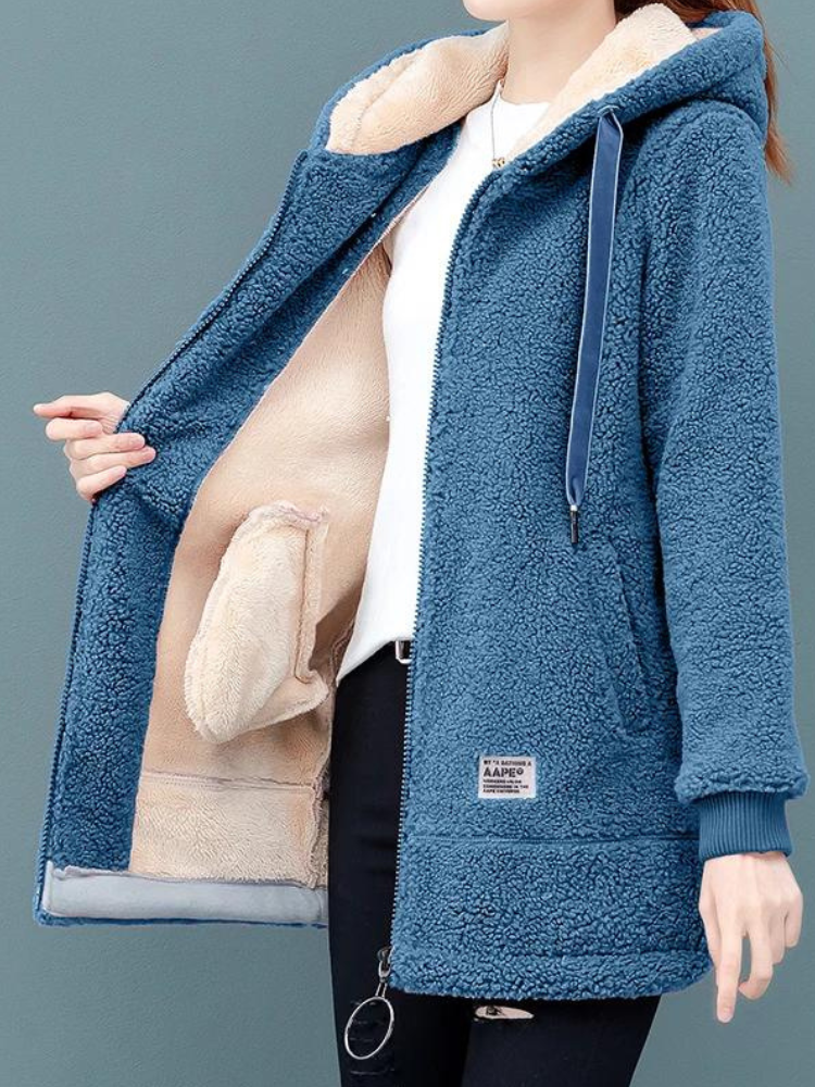 Hooded Teddy Jacket – Ultra-Soft Everyday Warmth