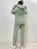 Teddy Fleece Lounge Set – Hoodie and Joggers, 5 Colours