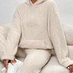 Teddy Fleece Lounge Set – Hoodie and Joggers, 5 Colours