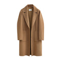 Long Wool-Blend Overcoat – Classic Winter Elegance