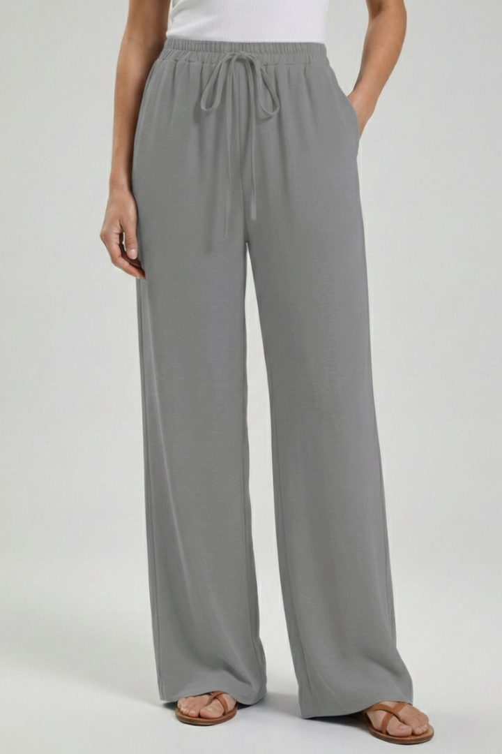 Women's Drawstring Trousers – Everyday Refined Comfort in 12 Colours