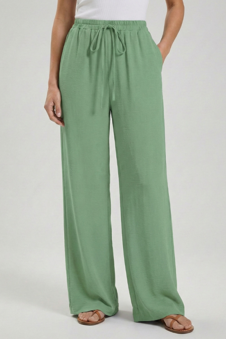 Women's Drawstring Trousers – Everyday Refined Comfort in 12 Colours