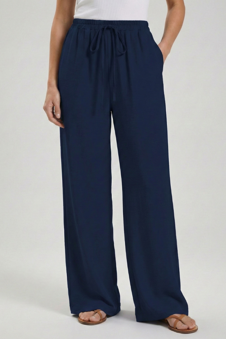 Women's Drawstring Trousers – Everyday Refined Comfort in 12 Colours