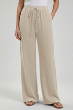 Women's Drawstring Trousers – Everyday Refined Comfort in 12 Colours