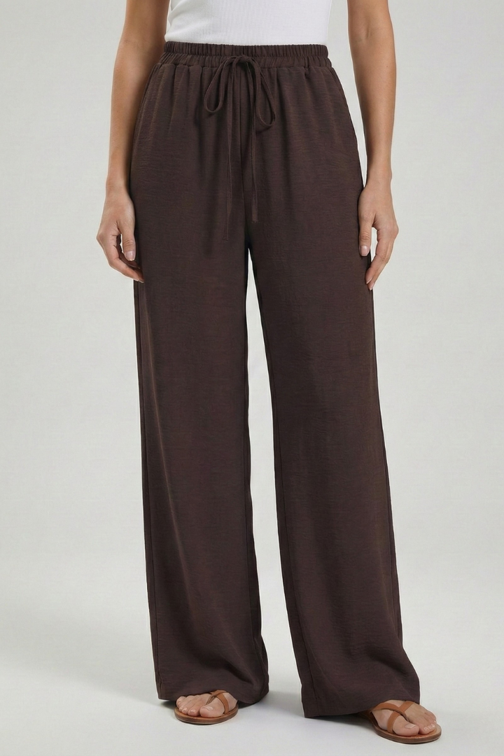 Women's Drawstring Trousers – Everyday Refined Comfort in 12 Colours