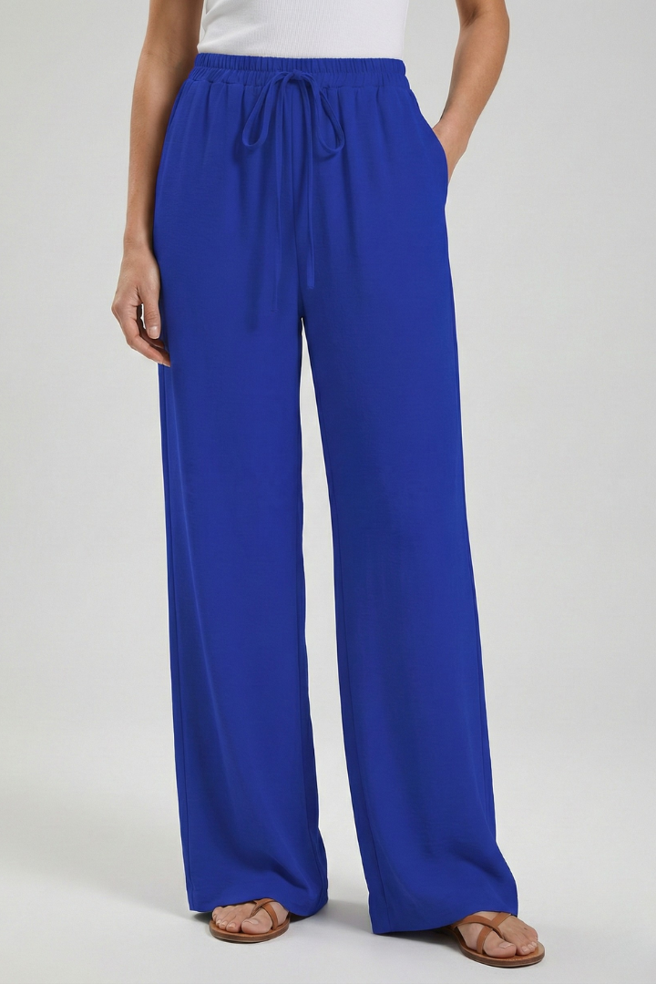 Women's Drawstring Trousers – Everyday Refined Comfort in 12 Colours