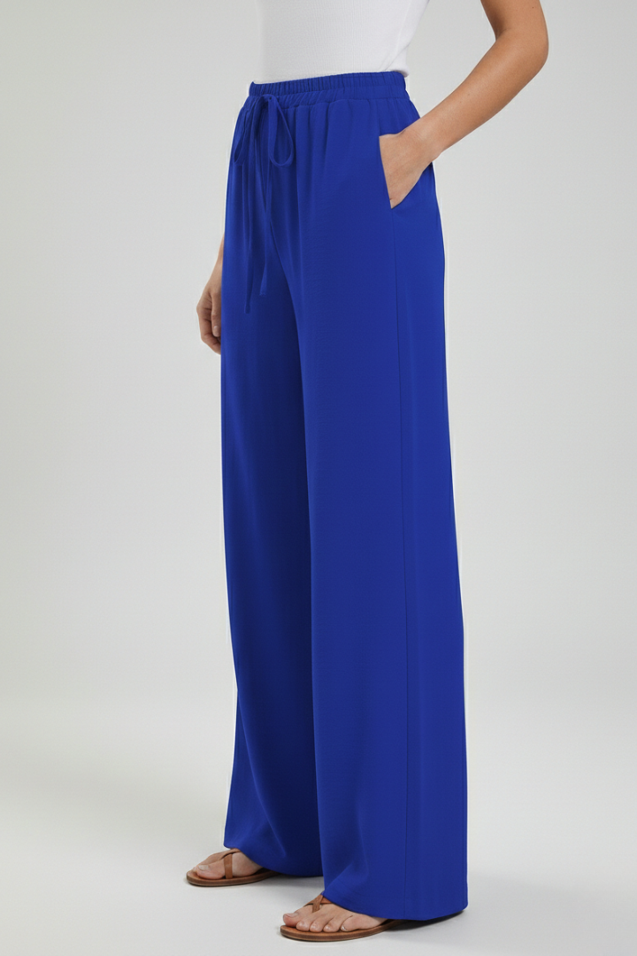 Women's Drawstring Trousers – Everyday Refined Comfort in 12 Colours