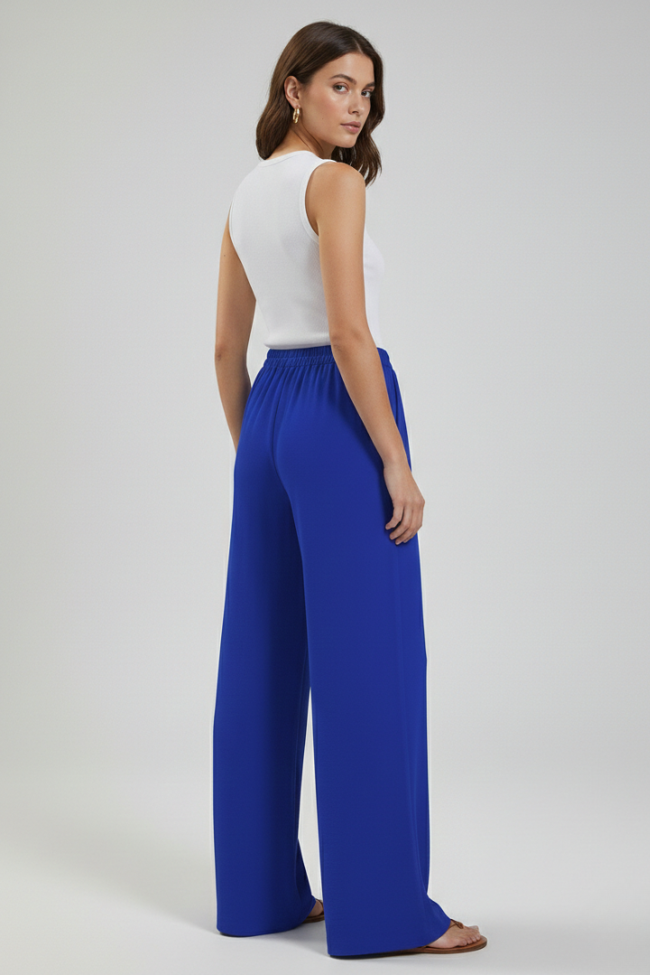Women's Drawstring Trousers – Everyday Refined Comfort in 12 Colours