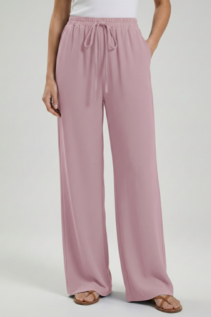 Women's Drawstring Trousers – Everyday Refined Comfort in 12 Colours