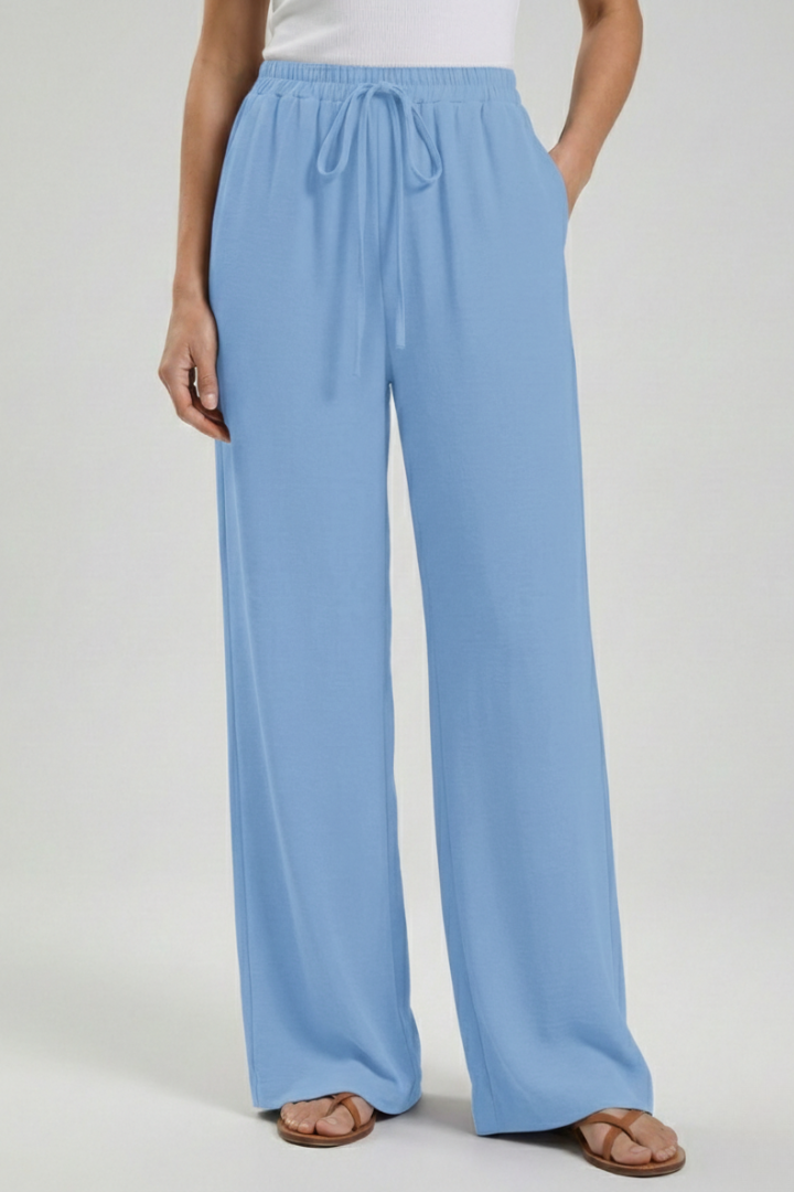 Women's Drawstring Trousers – Everyday Refined Comfort in 12 Colours
