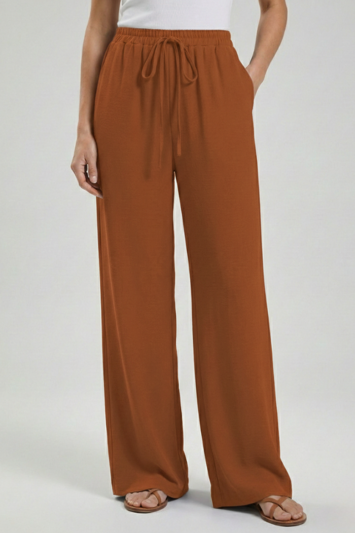 Women's Drawstring Trousers – Everyday Refined Comfort in 12 Colours