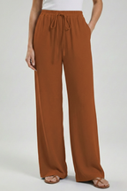 Women's Drawstring Trousers – Everyday Refined Comfort in 12 Colours