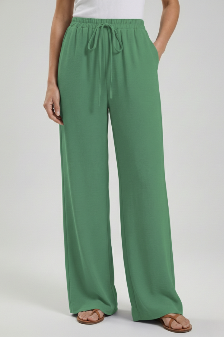 Women's Drawstring Trousers – Everyday Refined Comfort in 12 Colours