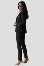 Women's Lightweight Blazer & Trouser Set – Effortless Two Piece Style in 10 Colours