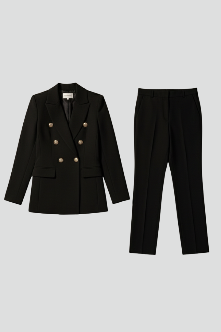 Women's Lightweight Blazer & Trouser Set – Effortless Two Piece Style in 10 Colours