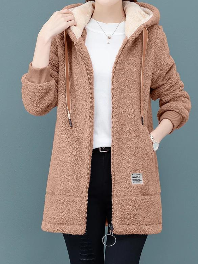 Hooded Teddy Jacket – Ultra-Soft Everyday Warmth