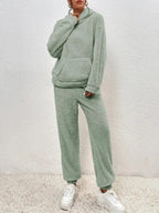 Teddy Fleece Lounge Set – Hoodie and Joggers, 5 Colours
