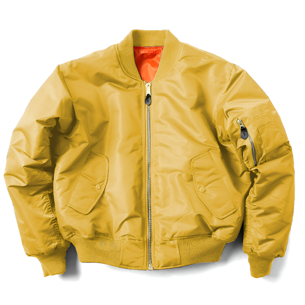 Ribbed Trim Bomber Jacket – Classic Design in 11 Colours