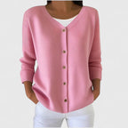 Women's Hooded Cardigan – Effortless Layering Knit in 9 Colours