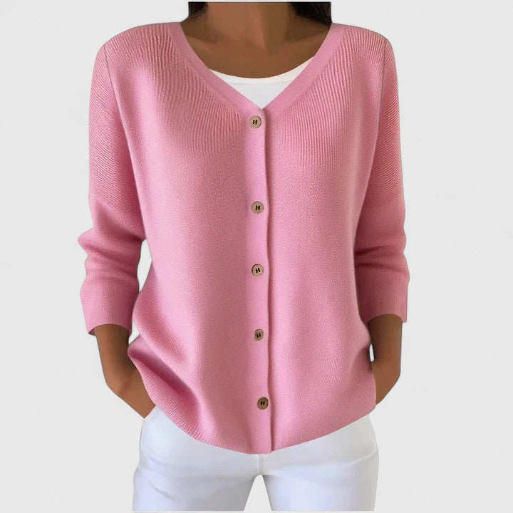 Women's Hooded Cardigan – Effortless Layering Knit in 9 Colours