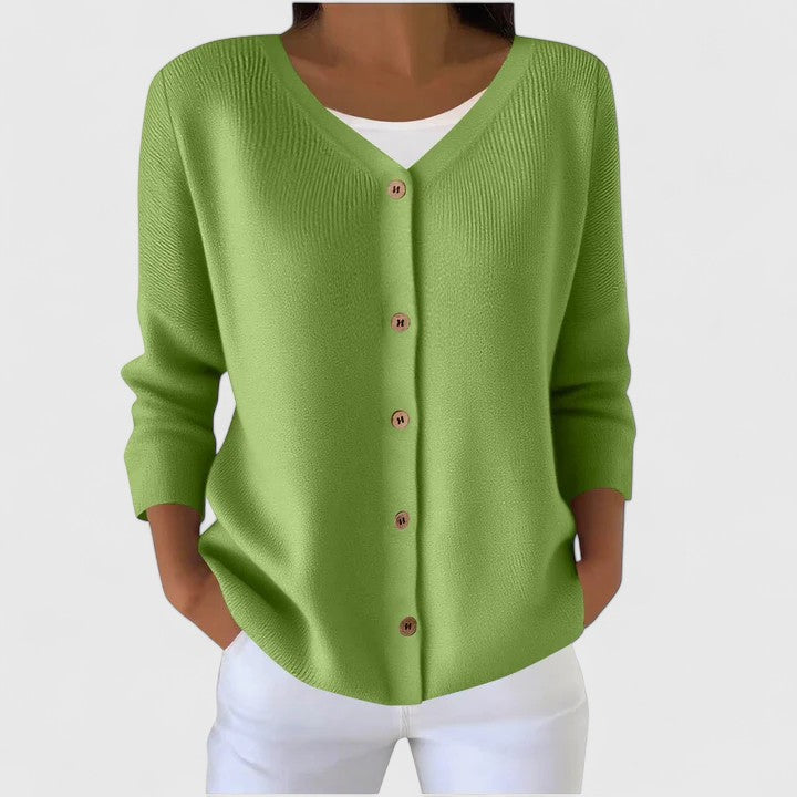 Women's Hooded Cardigan – Effortless Layering Knit in 9 Colours