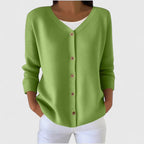 Women's Hooded Cardigan – Effortless Layering Knit in 9 Colours